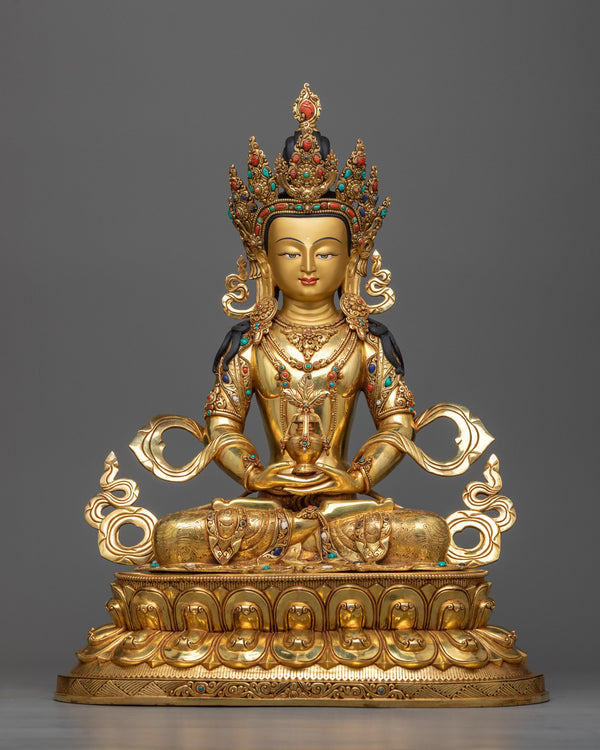 amitayus-gilt statue