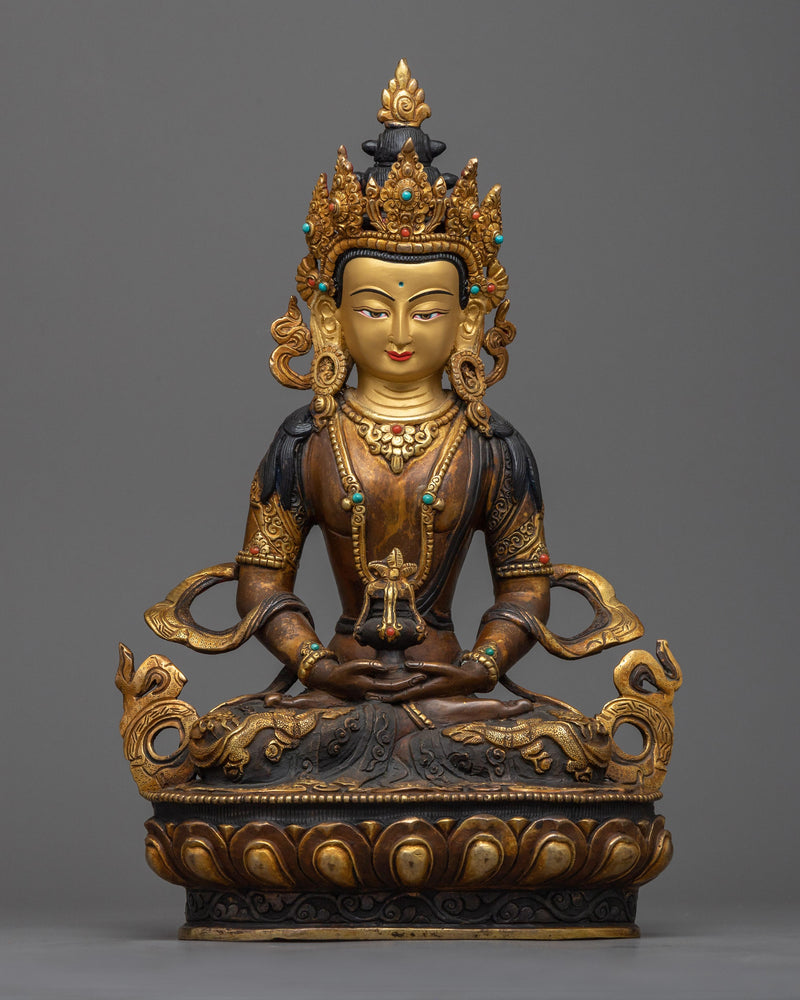 spiritual amitayus statue