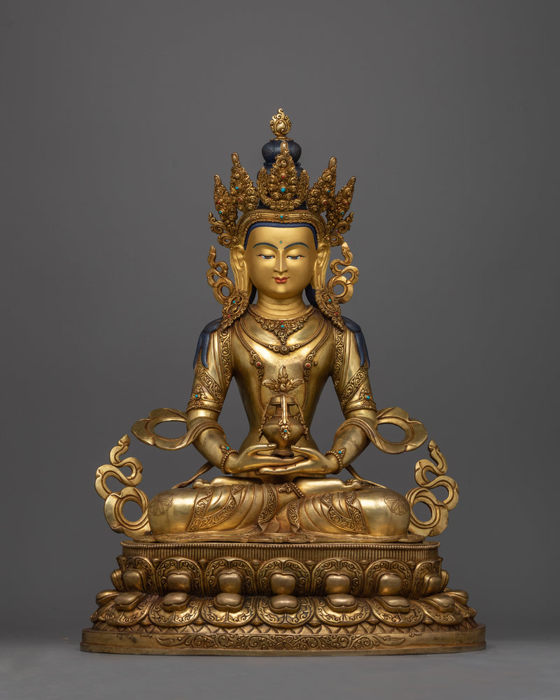 gold-gilded-amitayus-figure