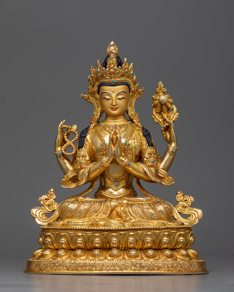 chenrezig-4 armed bodhisattva