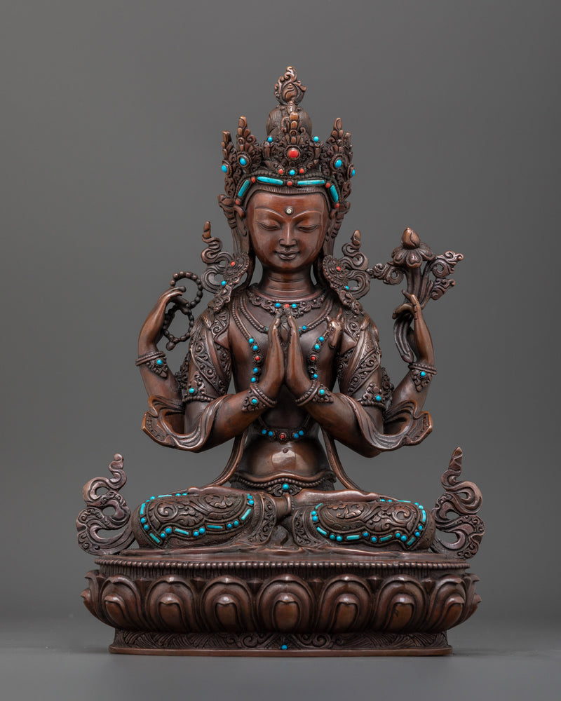 chenrezig-buddhist-copper-statue