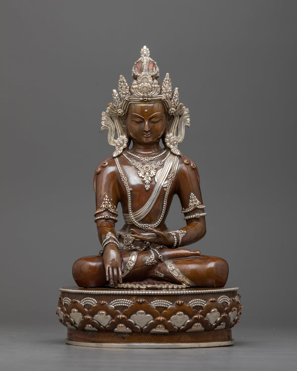 crown-buddha-shakyamuni-sculpture