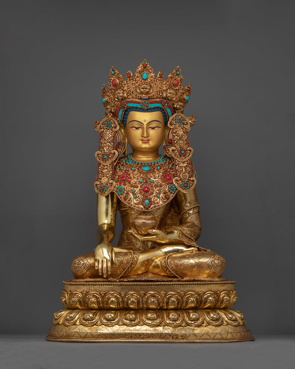 crown-shakyamuni-enlightenment-buddha