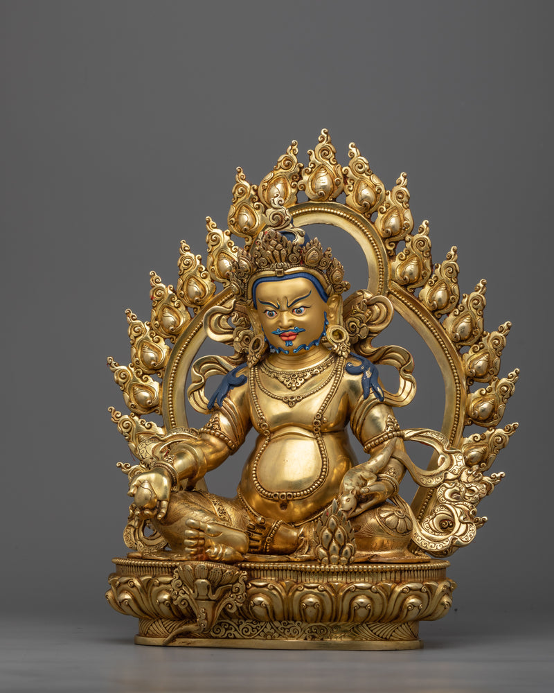 Dzambhala Buddhism God Statue | Welcome Prosperity with Our Sculpture