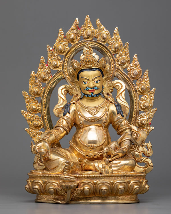 yellow-jambala-statue