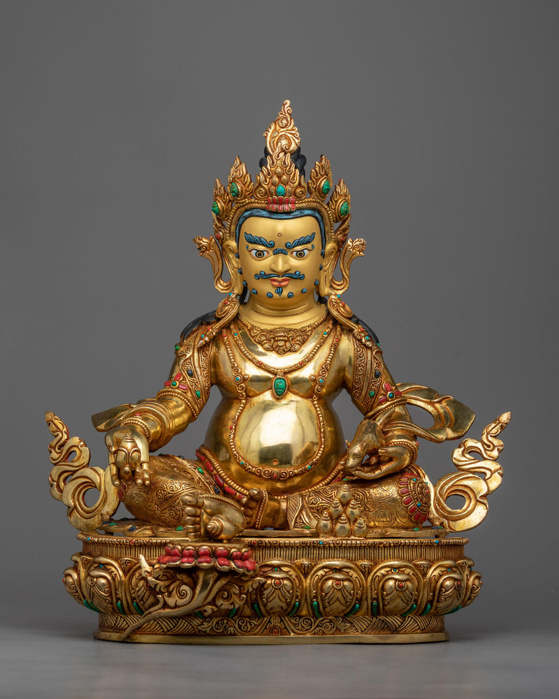 nepalese dzambhala-statue