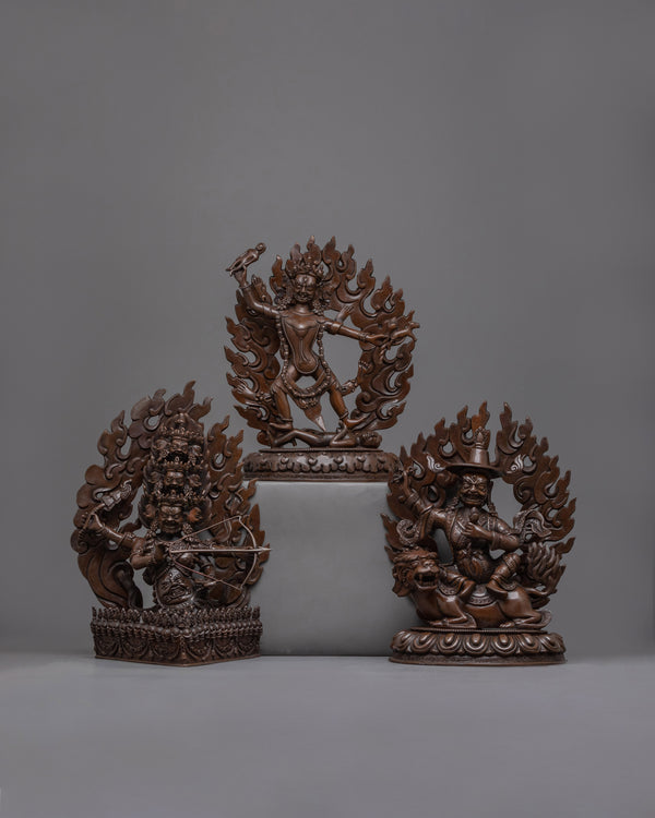 three-dharmapalas-set