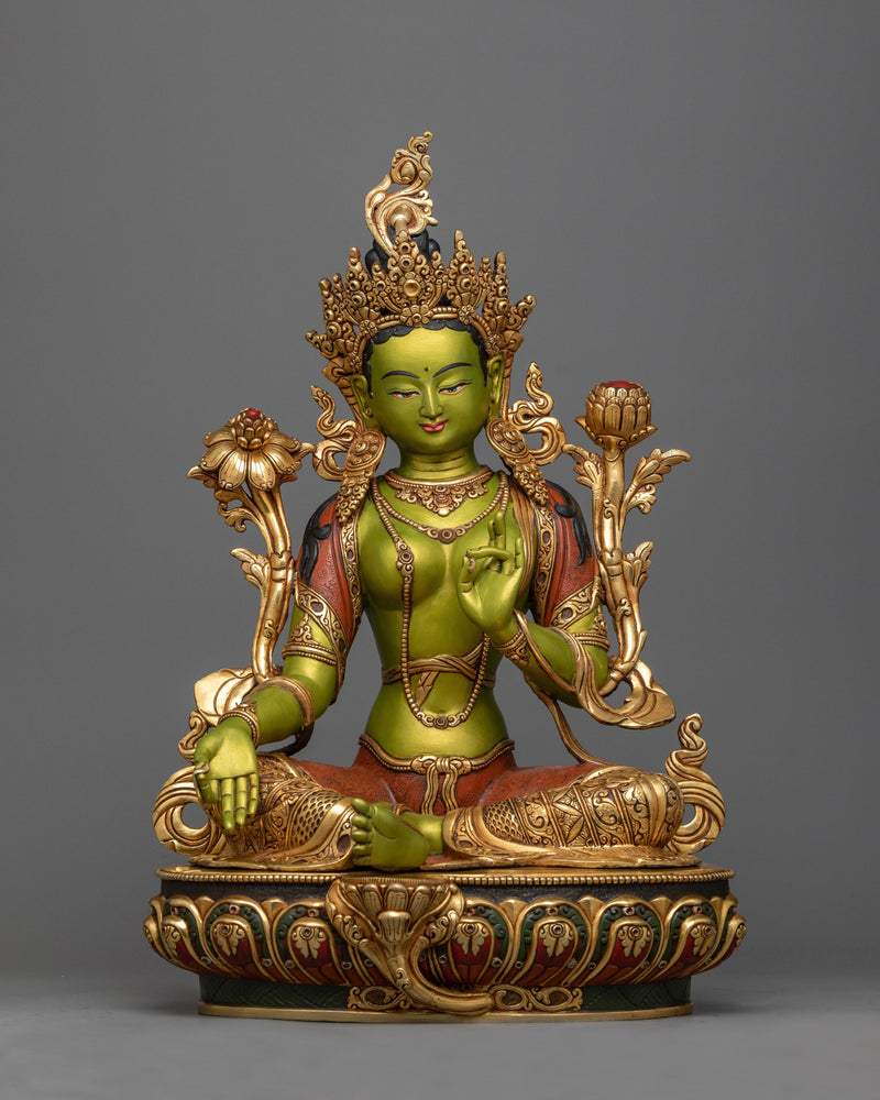 spiritual-green-tara-sculpture