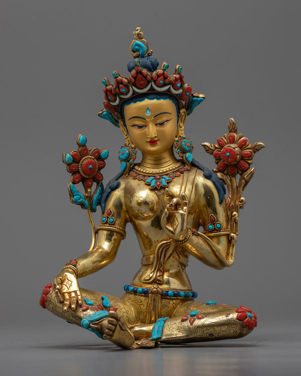 seated-green-tara