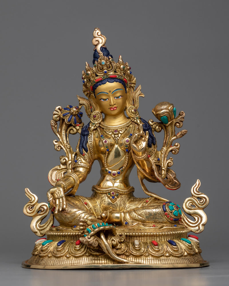 statue-of-bodhisattva green-tara