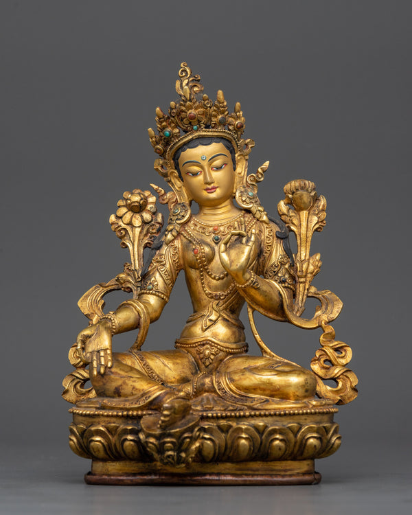 sacred-green-tara-figurine