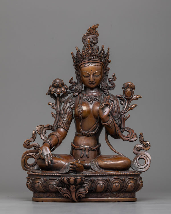 ma green-tara-beautiful statue