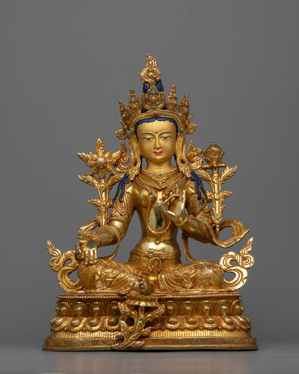 the-green-tara-sculpture