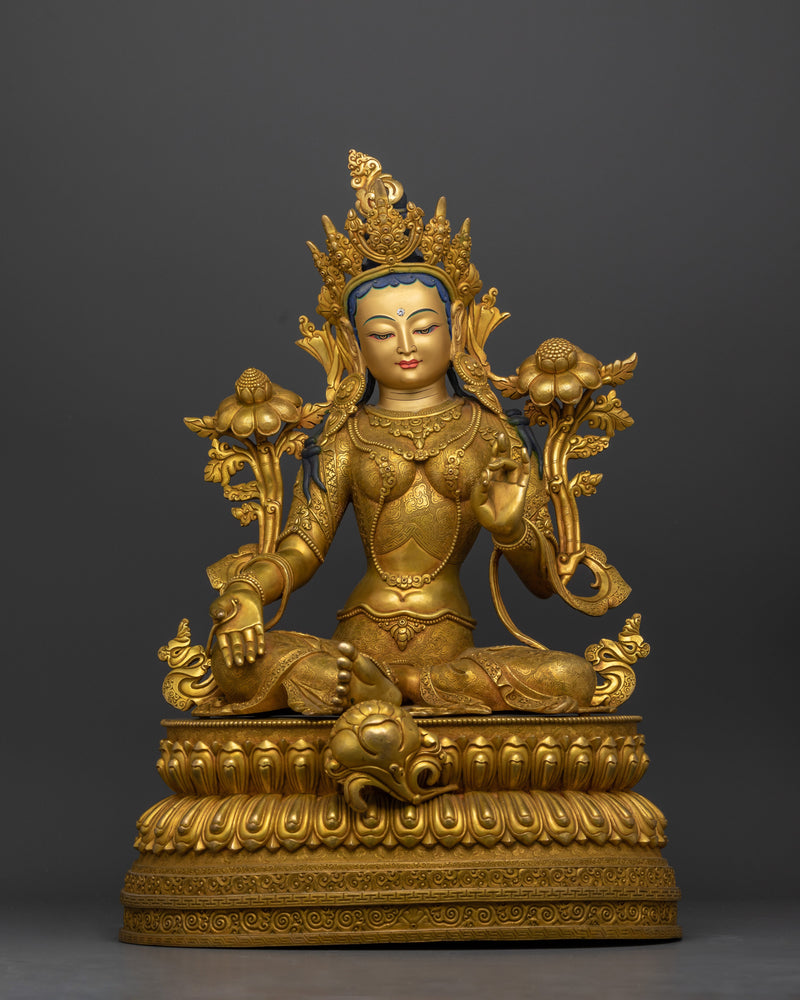 female-green-tara-buddha