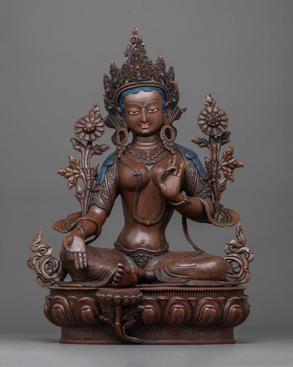 mother-arya-green-tara-sculpture