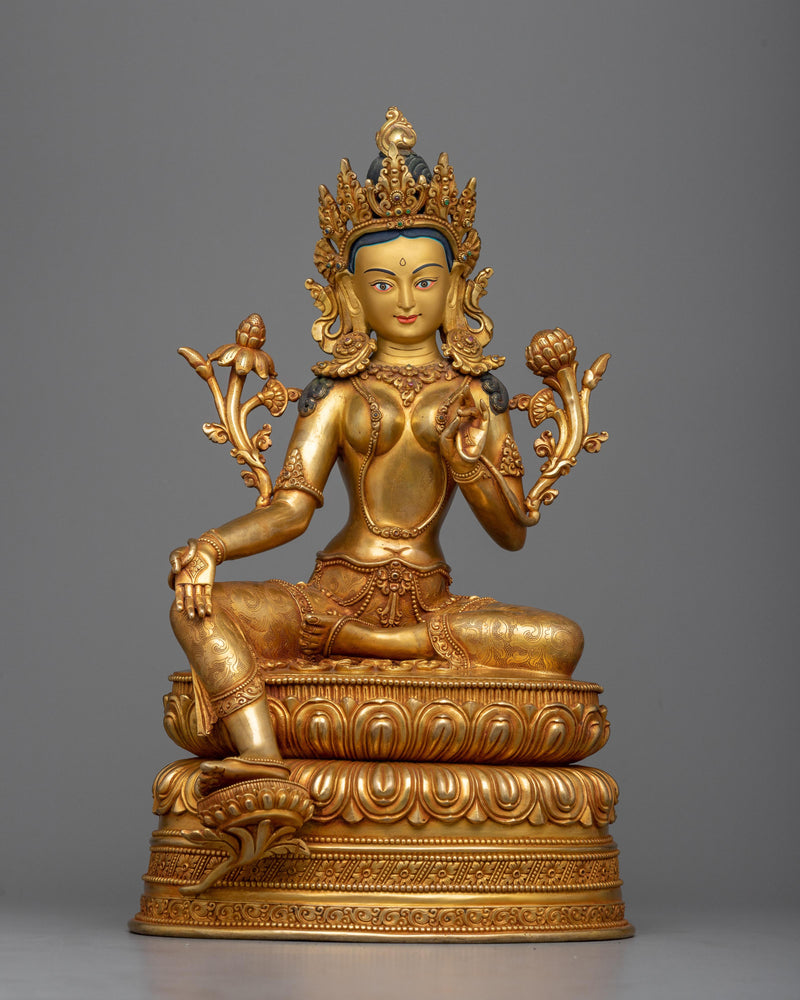 arya-green-tara-sculpture