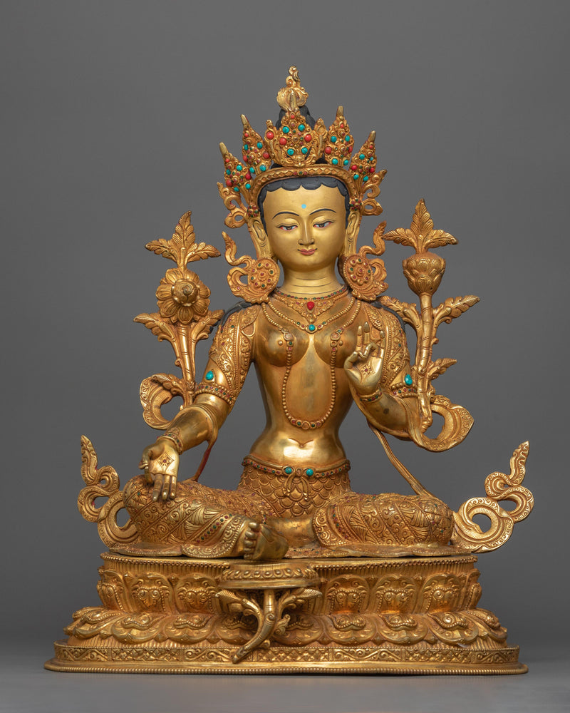 green-tara-bodhisattva-sculpture