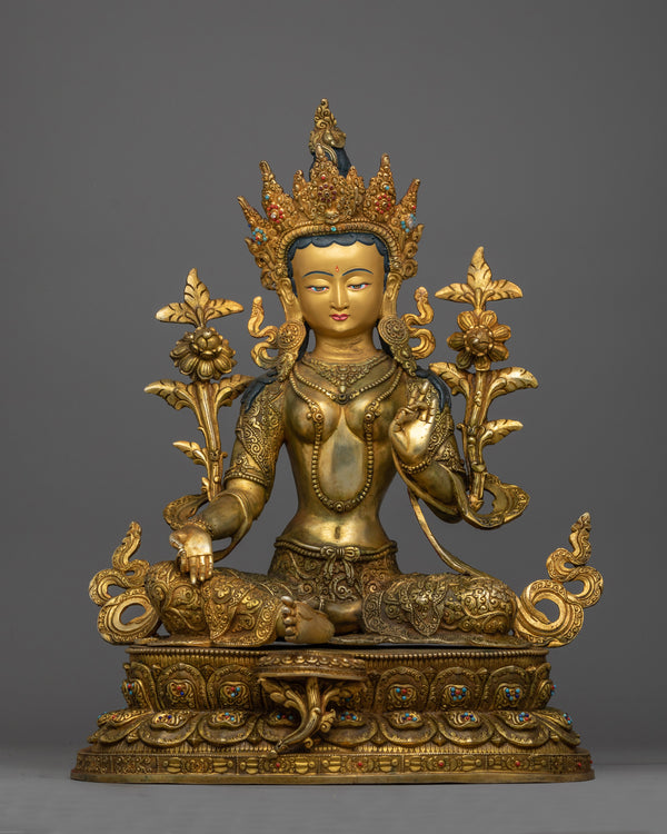 antique-green-tara-figure