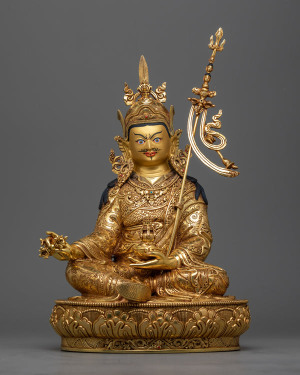 tantric-guru-rinpoche-gold-gilded