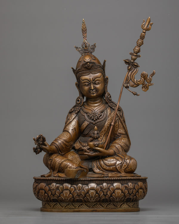 guru-rinpoche-antique-oxidized