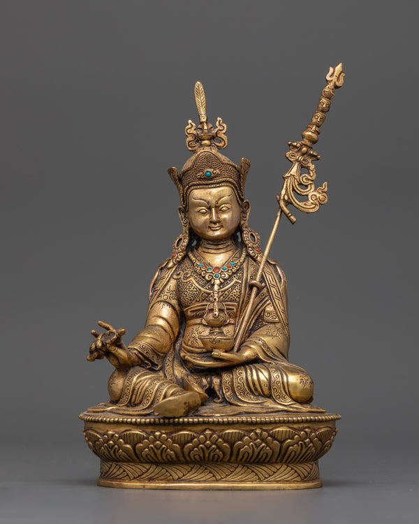 Asian-Made Guru Rinpoche Statue