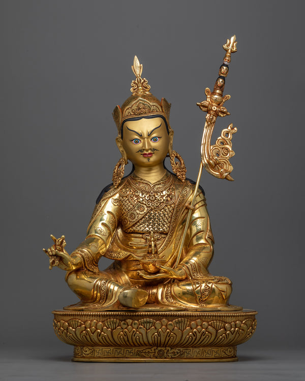 Copper Guru Rinpoche Statue