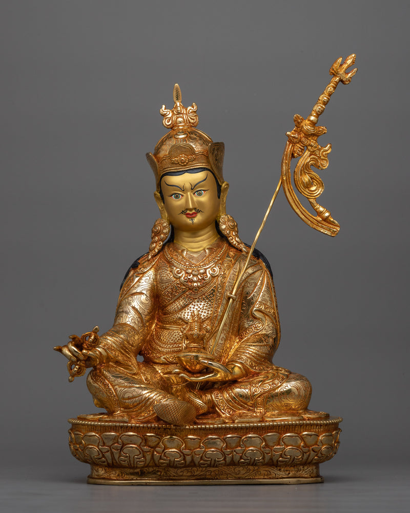 guru-rinpoche-36cm-gold-gilded