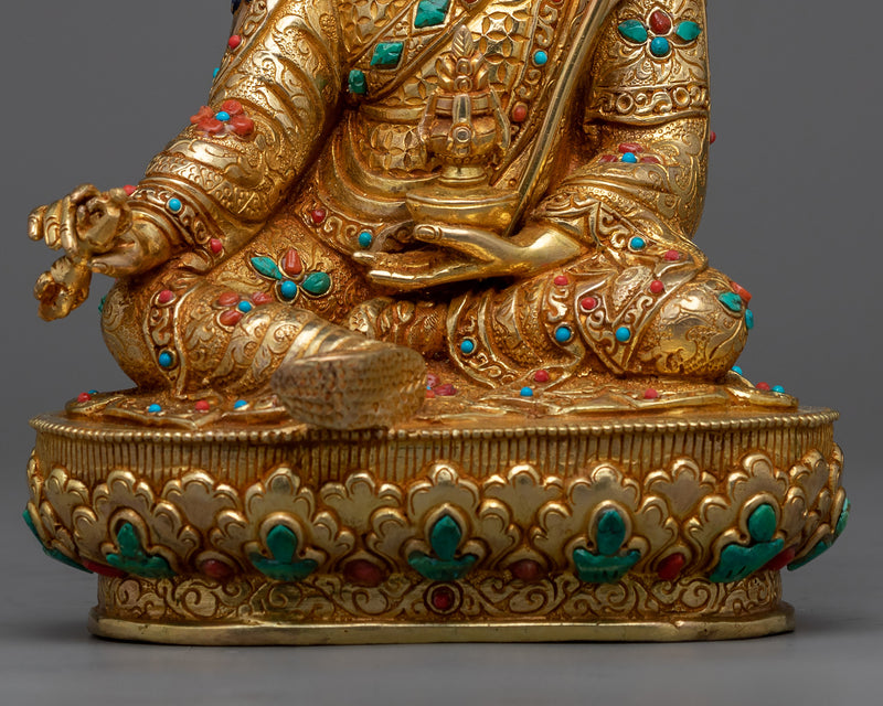 Guru Rinpoche Perfect Statue | Embodying the Essence of Spiritual Mastery