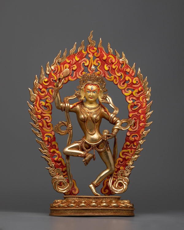 Machig Labdron Gold Statue