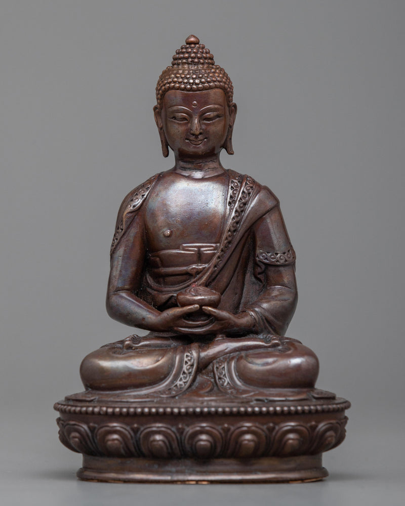 machine-made amitabha-buddha statue