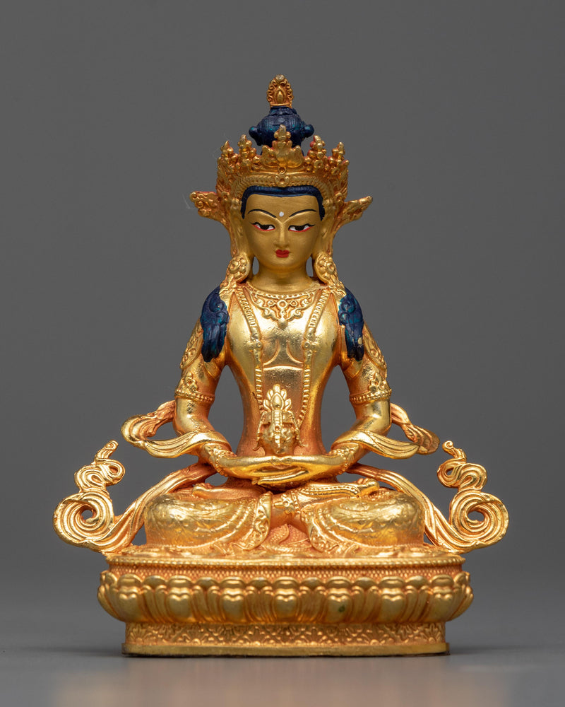 miniature-amitayus statuette