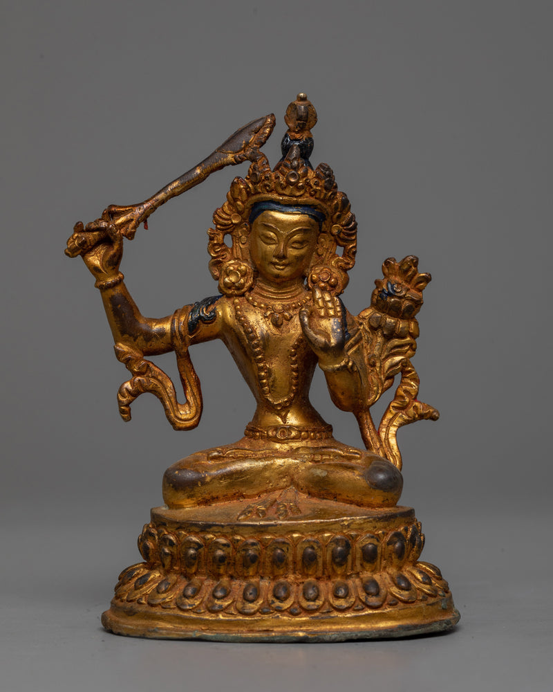 machine-made-manjushri-sculpture