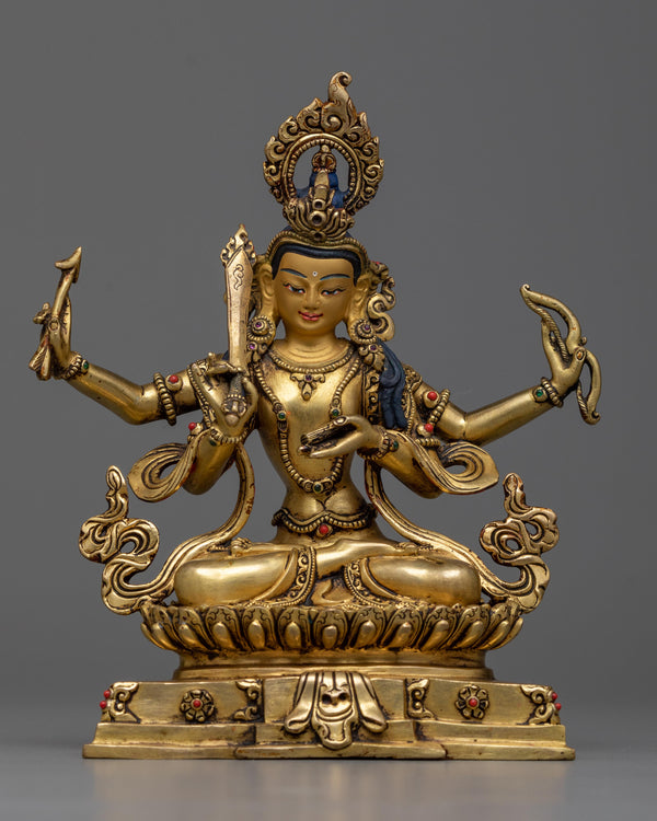 maha manjushri statue 