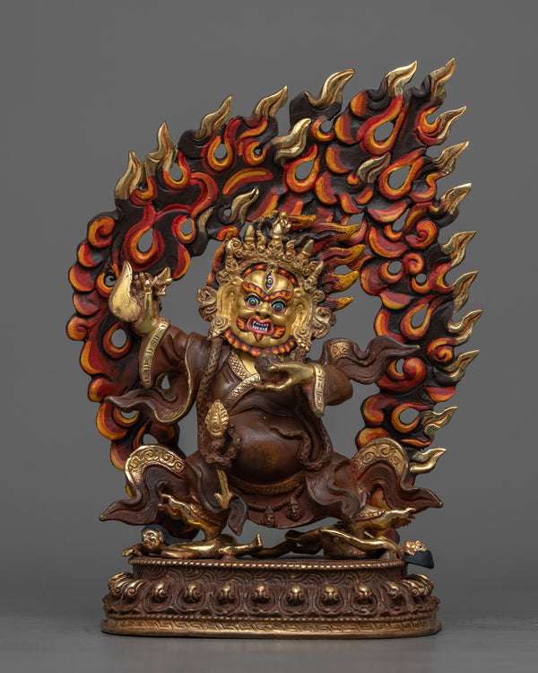 two-armed bernagchen mahakala dharma protector 