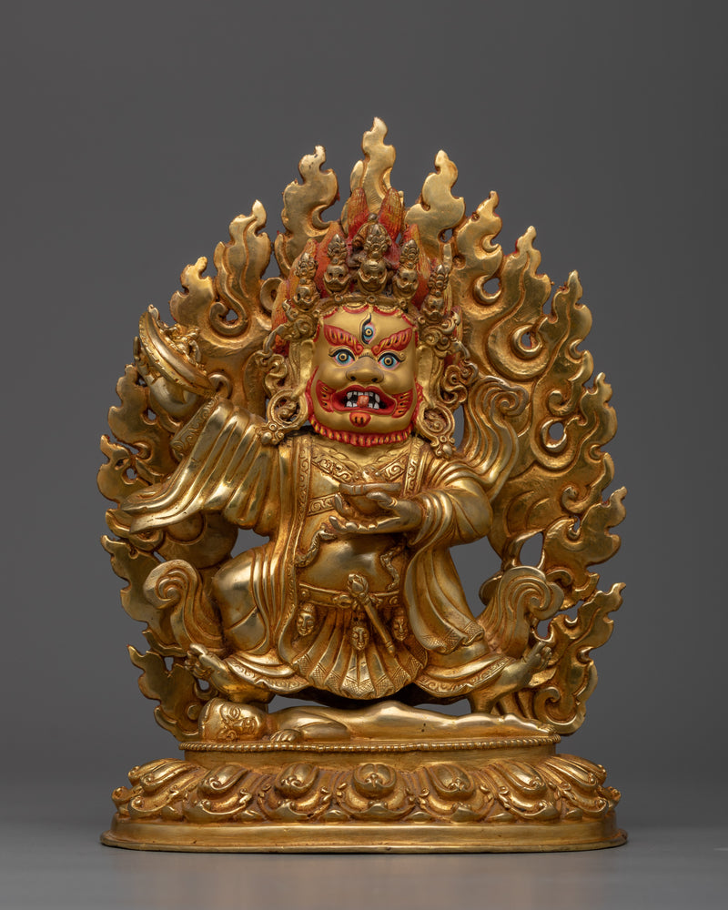 mahakala-bernakchen-22cm-gold-gilded