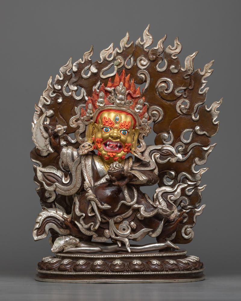 two-armed bernagchen mahakala dharma protector 