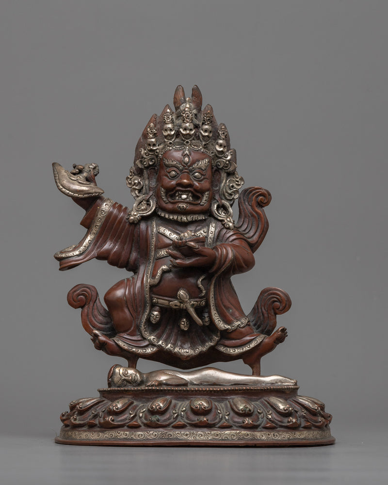 mahakala-bernagchen-oxidized sculpture