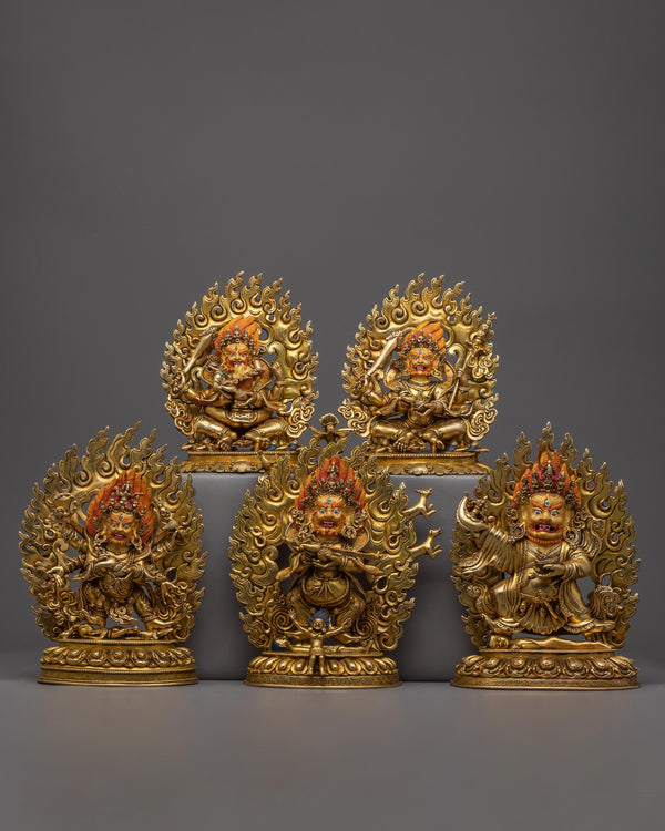 mahakala statues