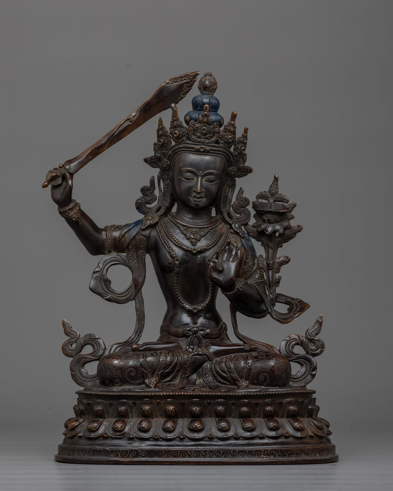 manjushri-oxidized-figure