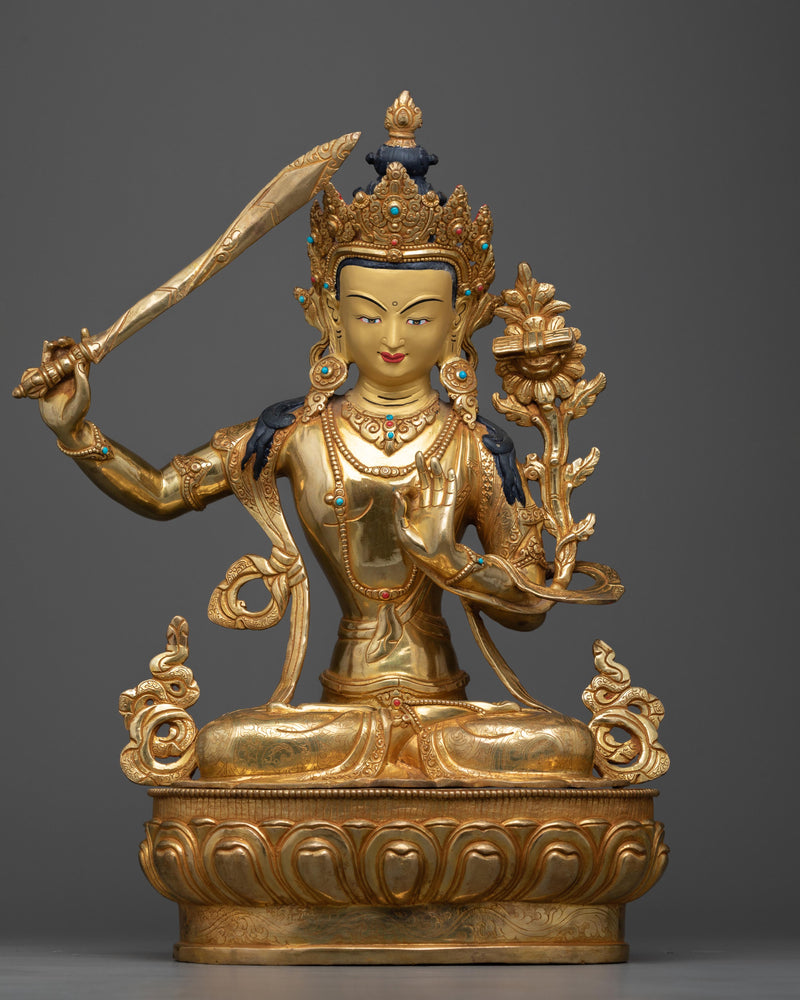 statue-of-manjushri-bodhisattva-of-wisdom