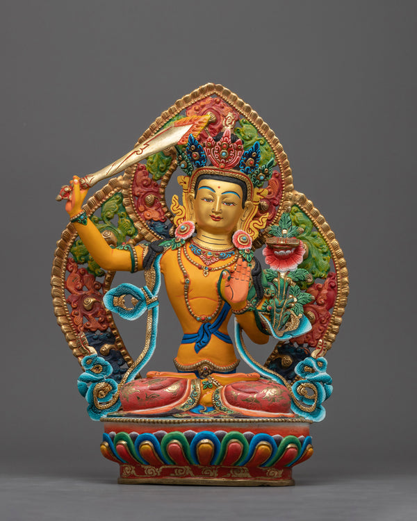 manjushri-yellow-figurine