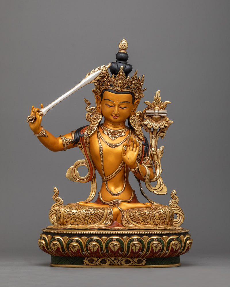 bodhisattva-manjushri-sculpture