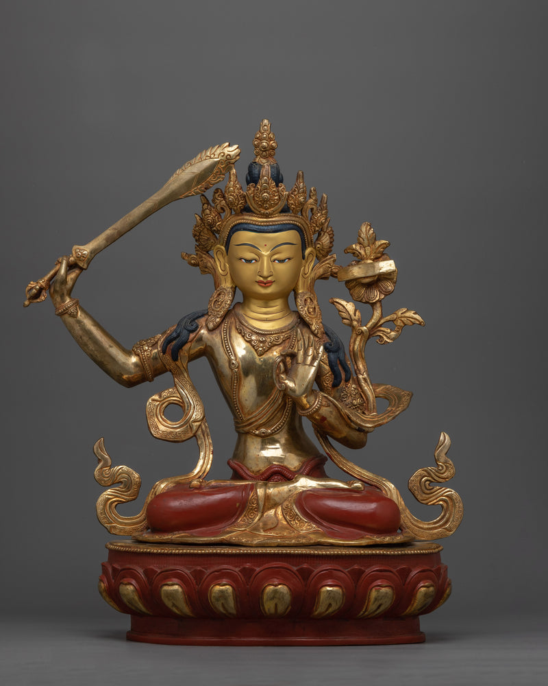 manjushri-gold-gilded-oxidized