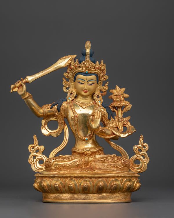 manjushri-spiritual sculpture