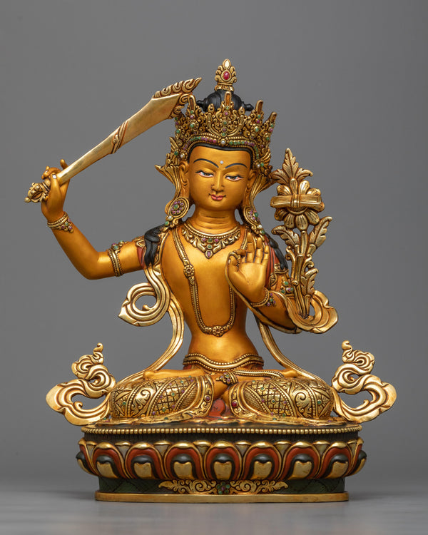 manjushri-sacred sculpture