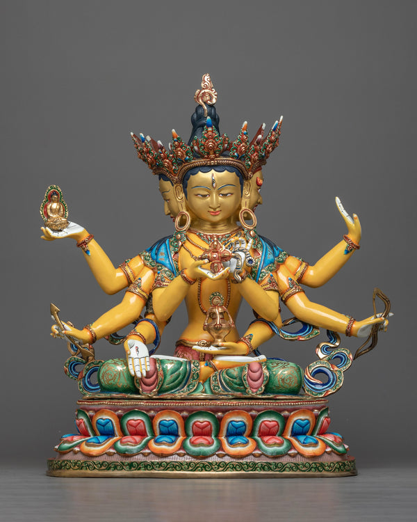 beautiful namgyalma-statue