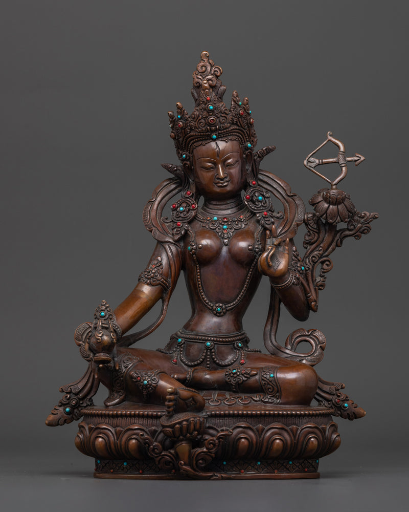 Red Tara Oxidized Statue