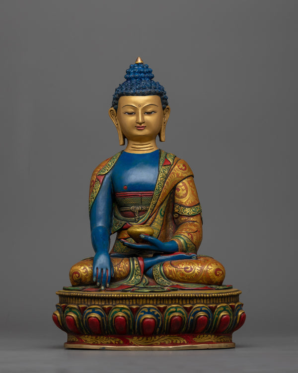 blue-hued-shakyamuni-buddha