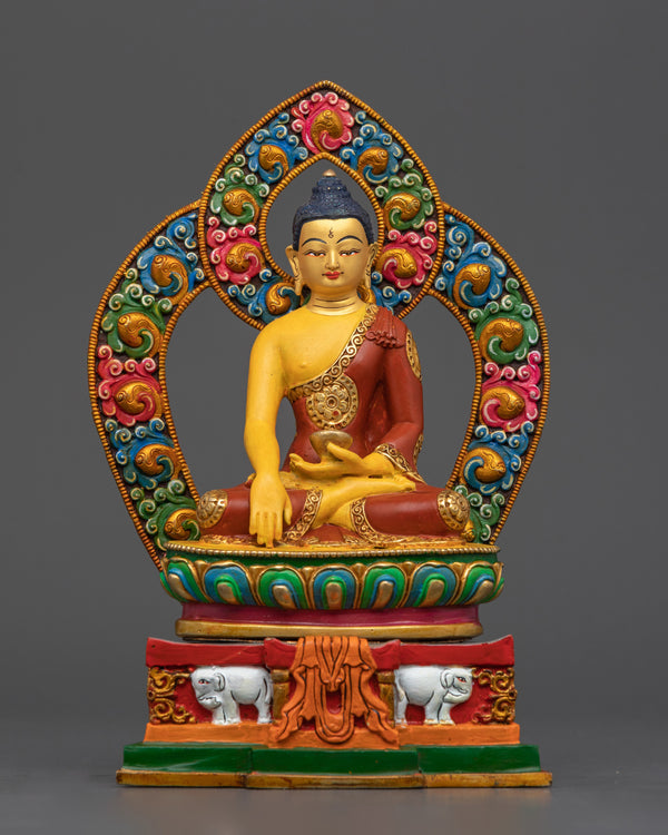 shakyamuni-buddha-in-throne