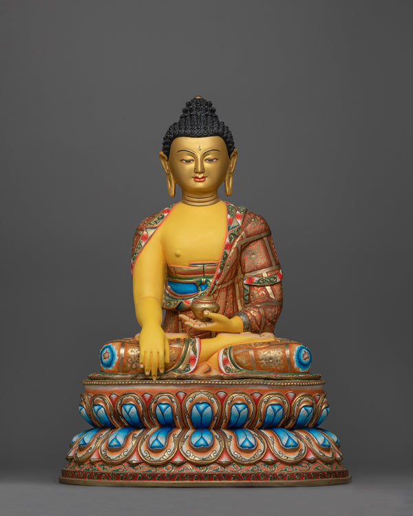 shakyamuni-buddha-yellow-hued